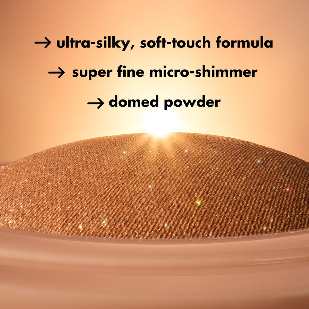 e.l.f. halo glow compact open flatlay highlighting compact portability