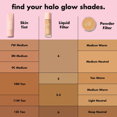 e.l.f. Halo Glow texture dropper close-up highlighting smooth blendability