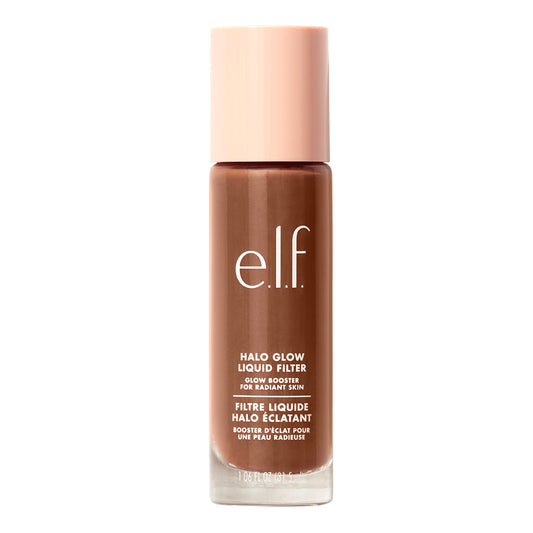 e.l.f. Halo Glow front bottle showing sleek packaging and brand clarity