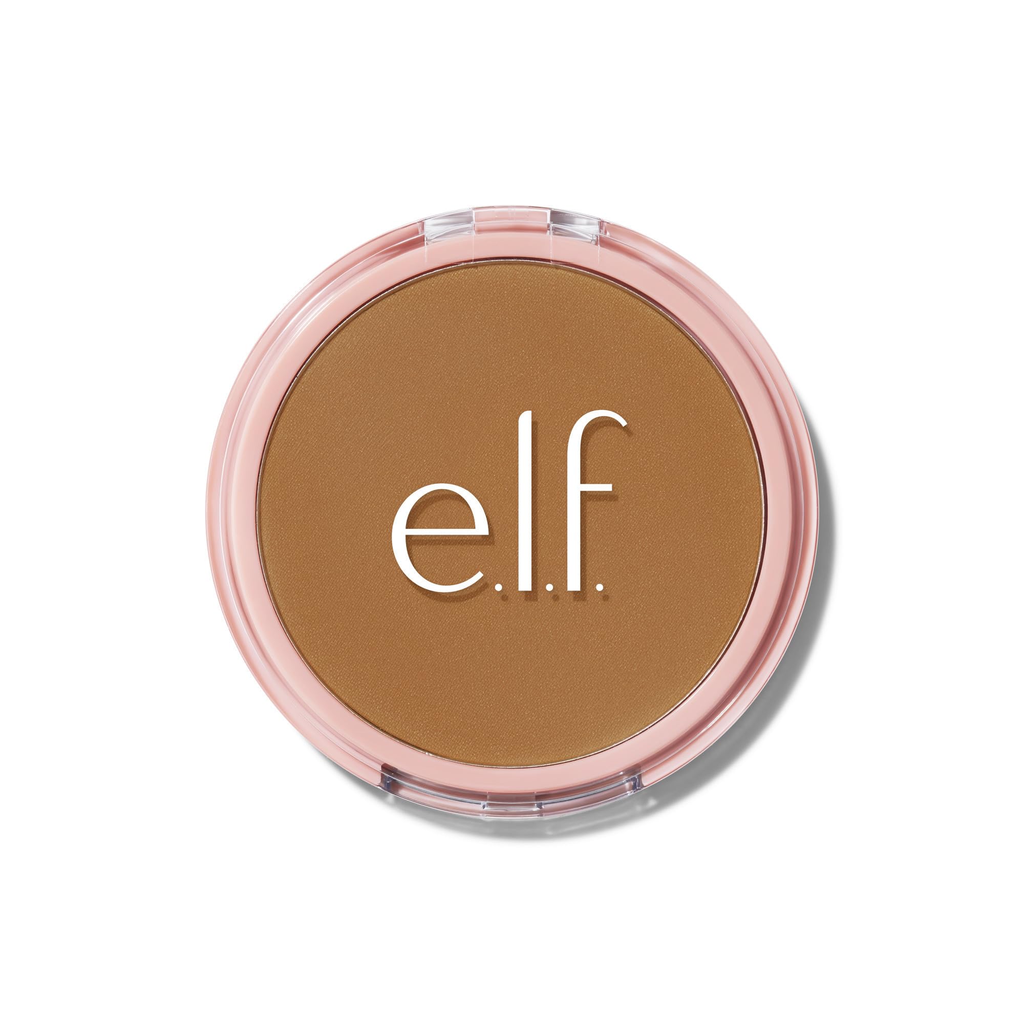 e.l.f. Halo Glow compact front view showing sleek packaging and portable design benefit