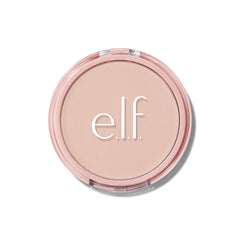 e.l.f. front compact showing sleek pressed powder for portable soft-focus glow