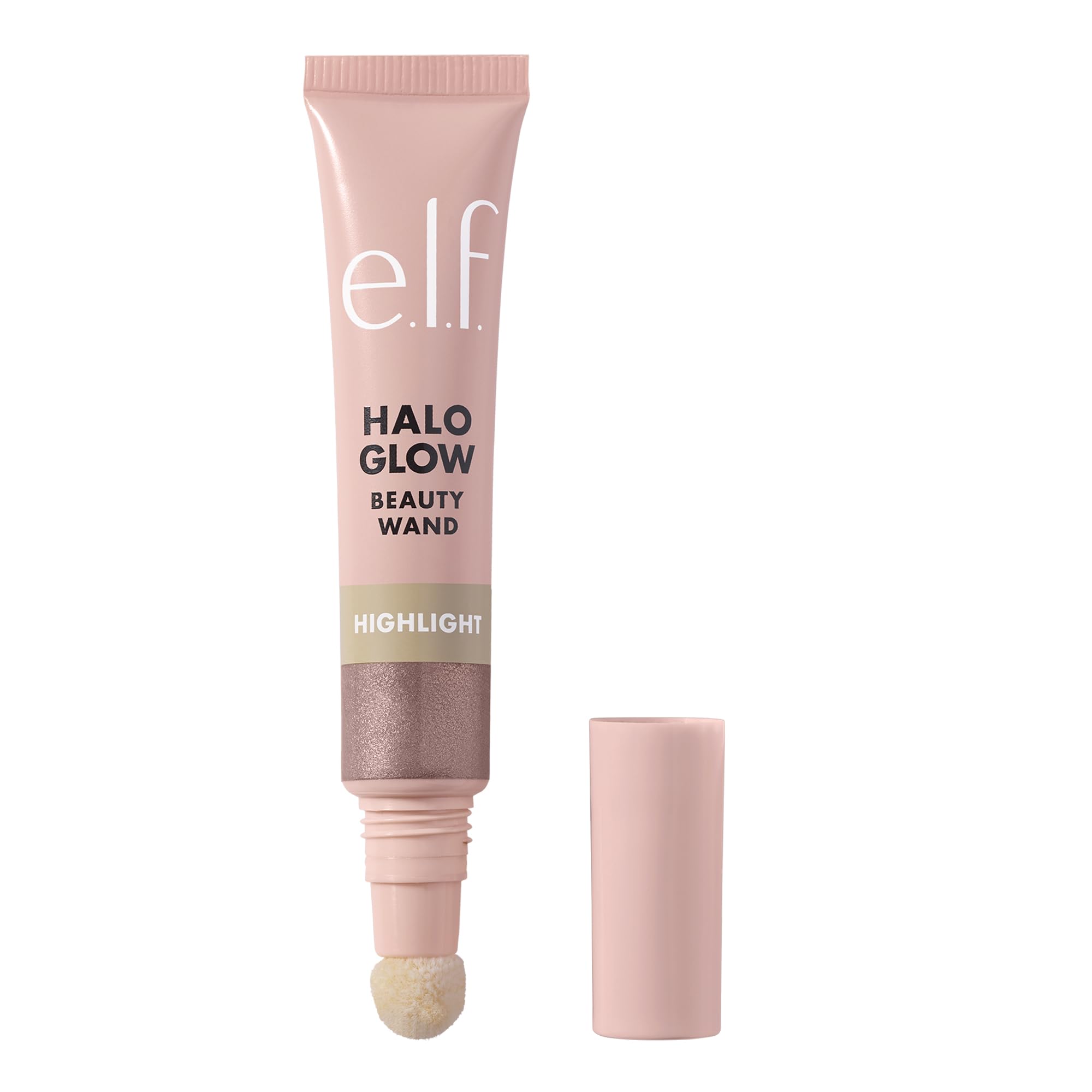 e.l.f. Halo Glow wand front packaging showing shade and compact design for travel