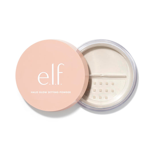 e.l.f. front packaging showing compact jar and label, highlights clean branding and portability