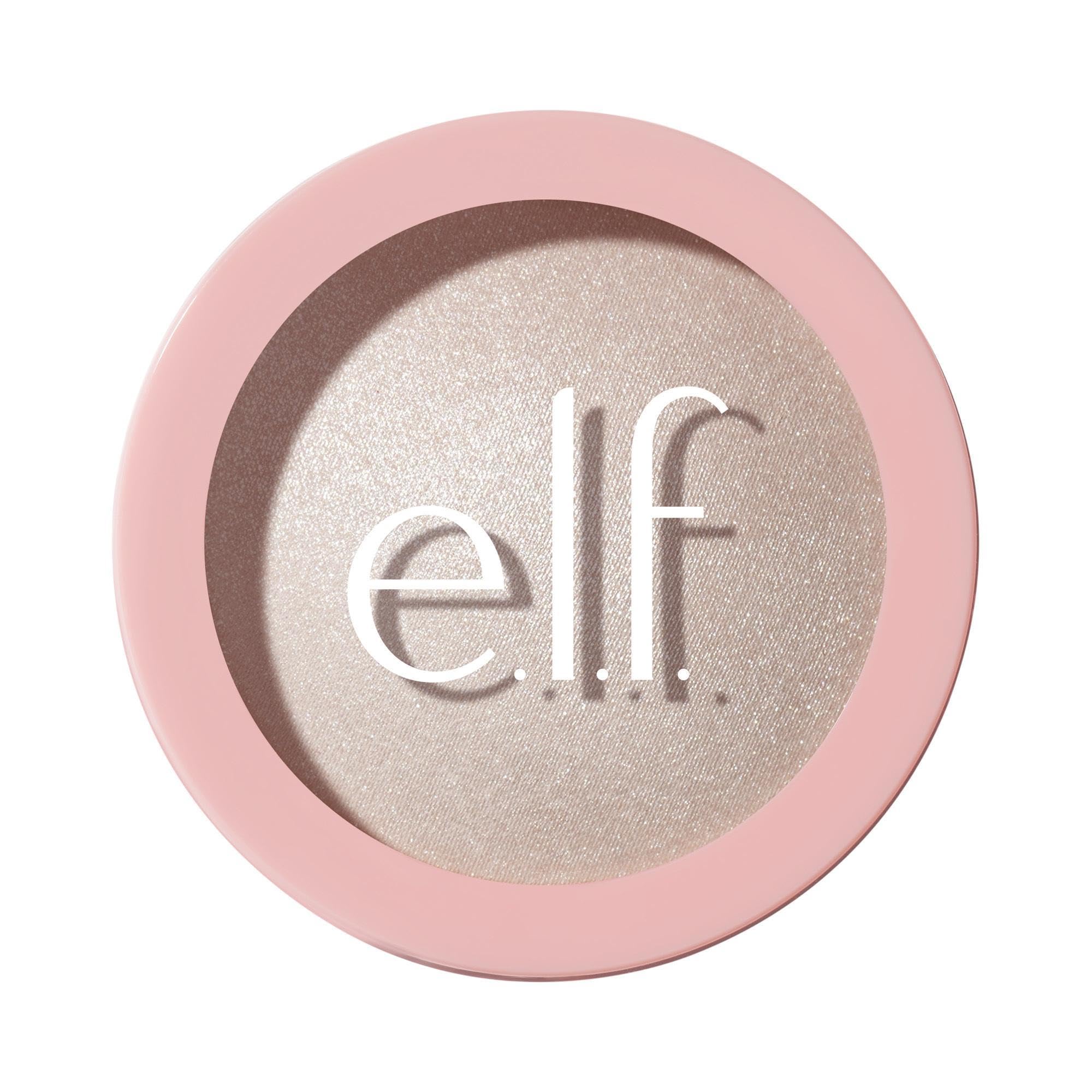 e.l.f. halo glow front packaging showing compact and shade benefit