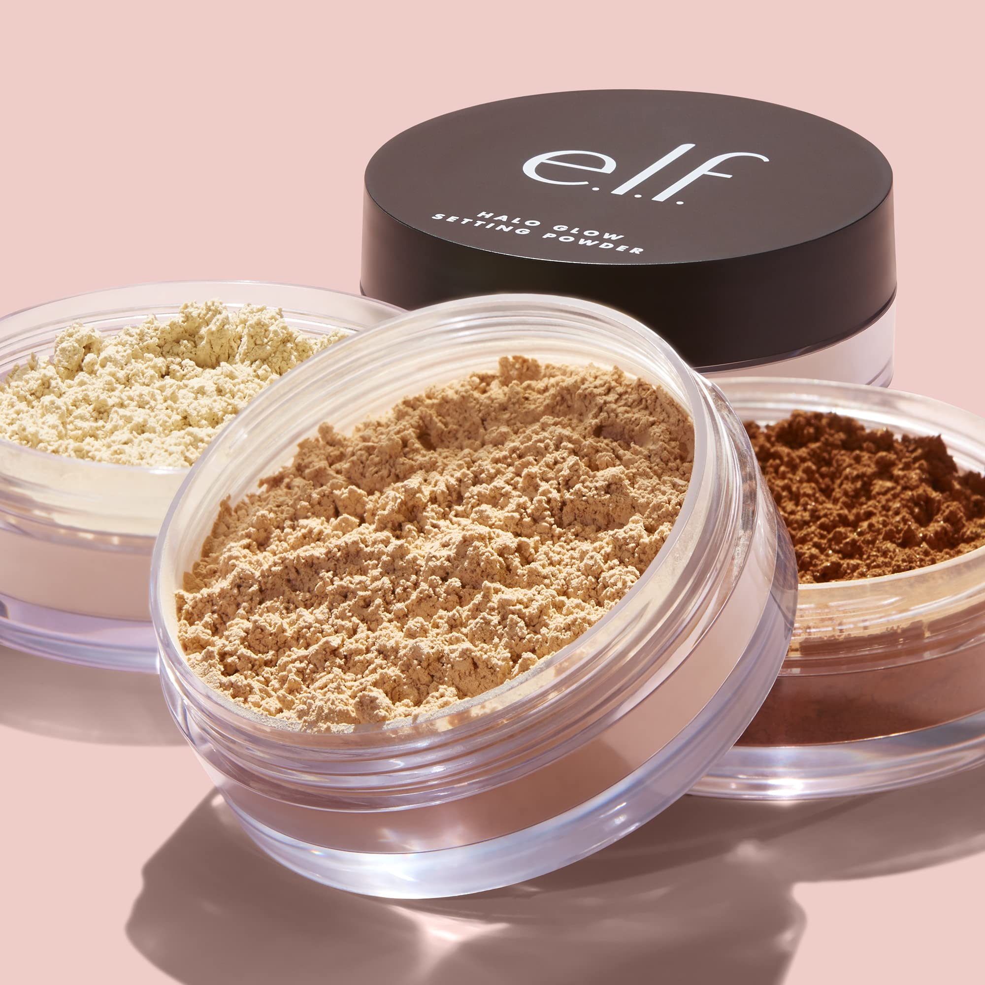 e.l.f. Halo Glow used in a mirror selfie to highlight photo-ready radiant complexion