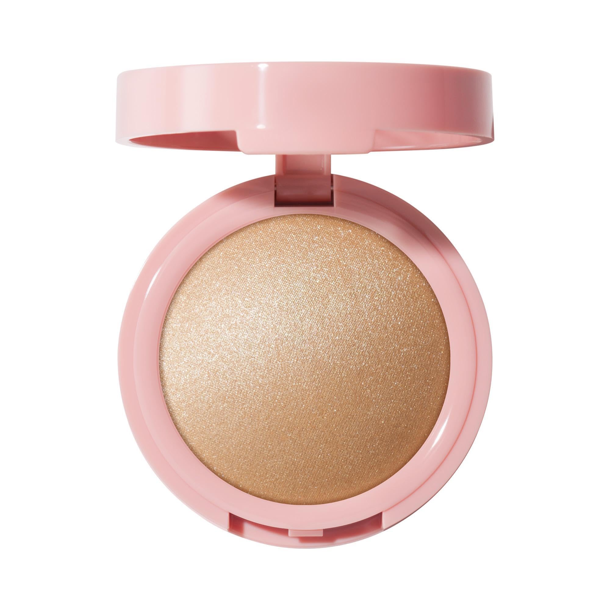 e.l.f. highlighter as part of evening makeup look delivering camera-ready luminosity