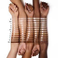e.l.f. Halo Glow texture closeup highlighting lightweight, blendable finish