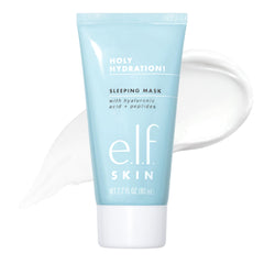 e.l.f. Holy Hydration front jar showing product and packaging benefit: visible moisturizing cream