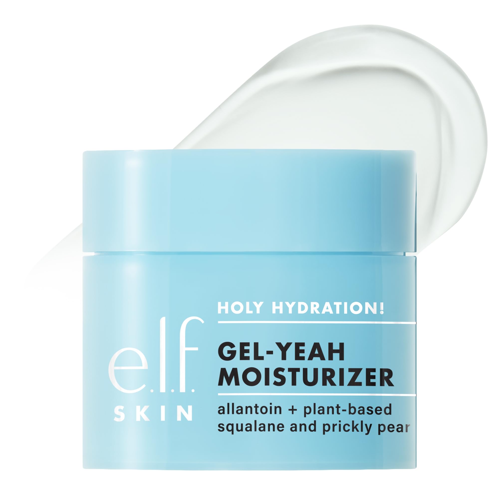 e.l.f. front packaging showing jar and branding for quick product ID and appeal