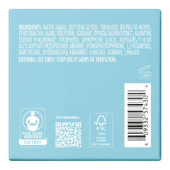 e.l.f. close-up of ingredients label highlighting squalane and allantoin benefits