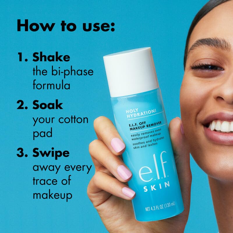 e.l.f. label closeup highlighting hyaluronic acid squalane niacinamide benefits