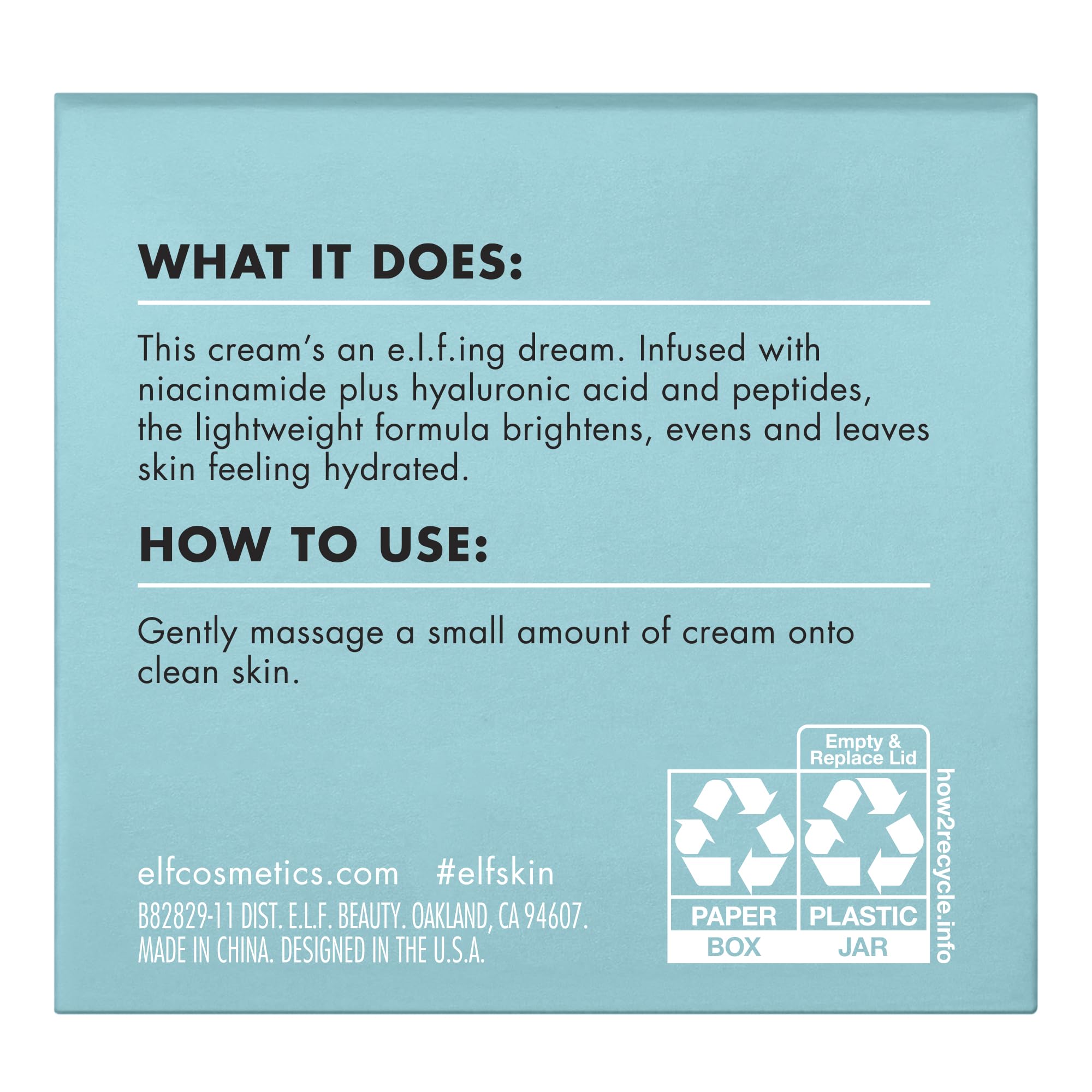 e.l.f. product on bathroom counter suggesting daily routine hydration