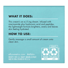 e.l.f. product on bathroom counter suggesting daily routine hydration