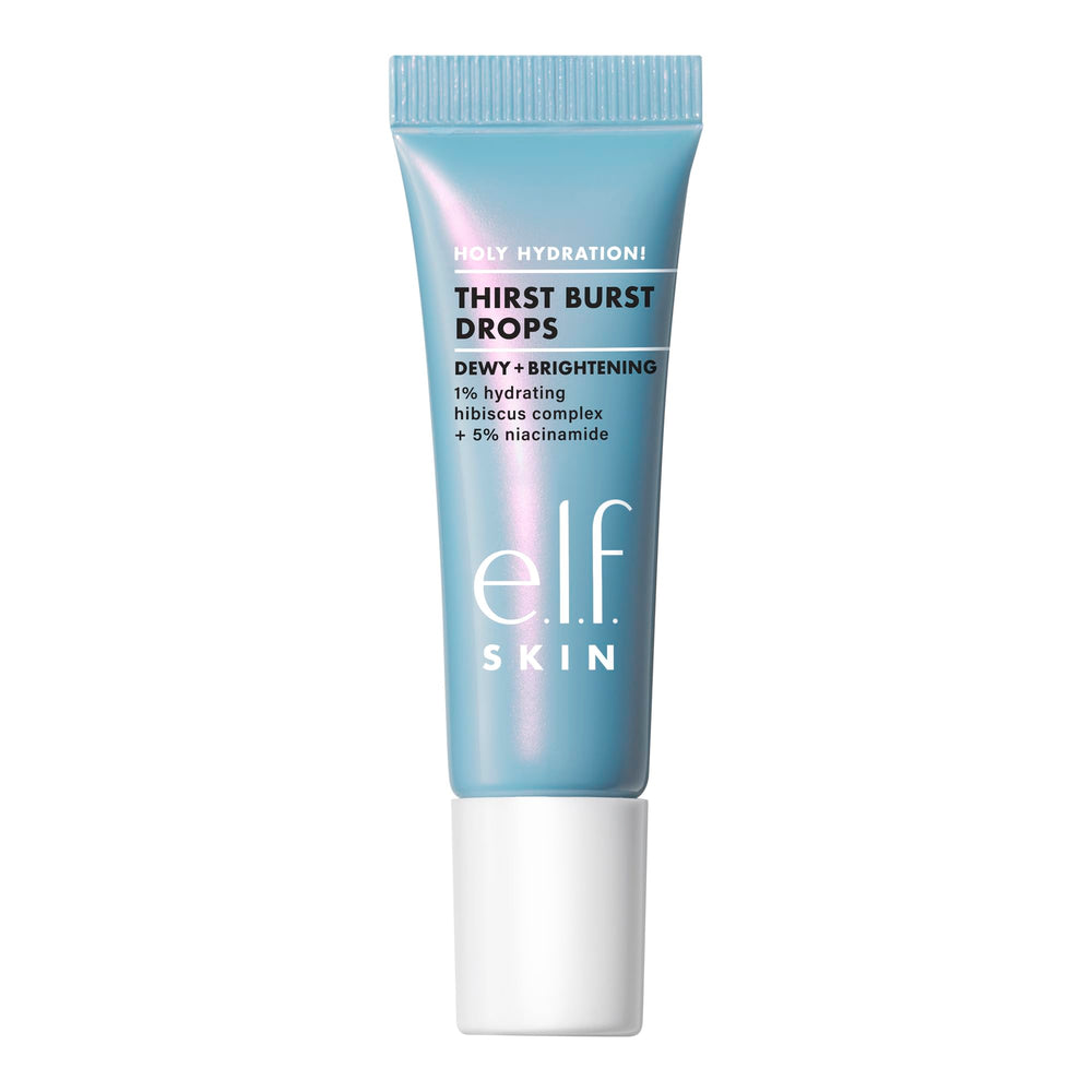 e.l.f. bottle on bathroom vanity for everyday routine convenience