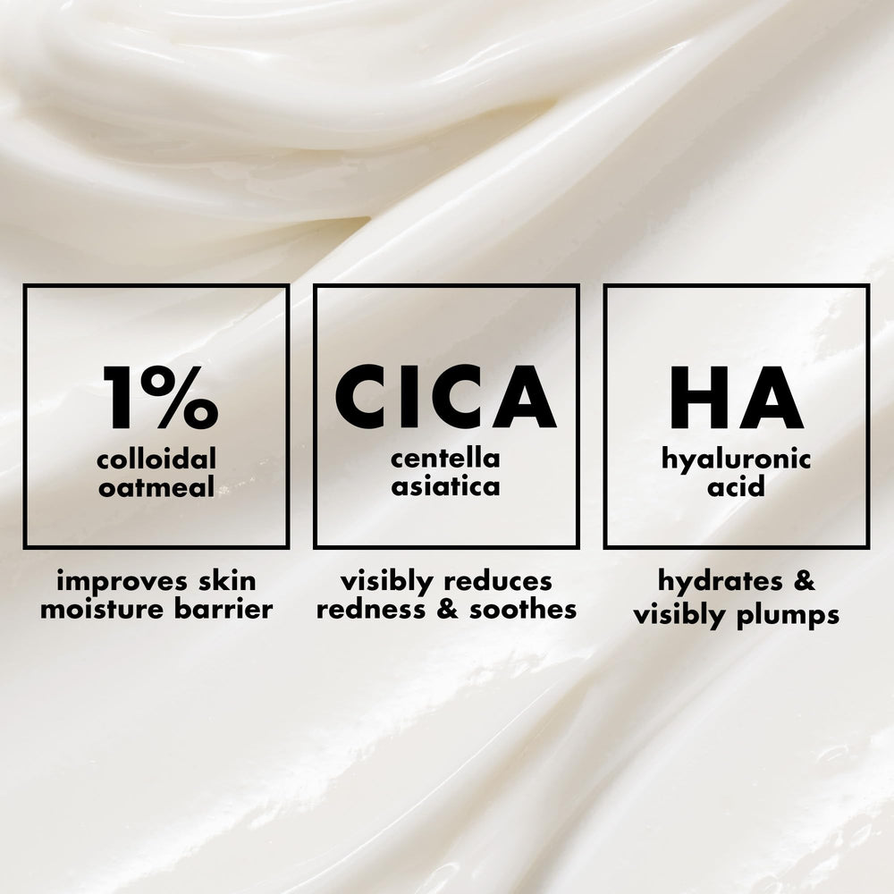 e.l.f. cream swatch on spatula showing smooth application and barrier support