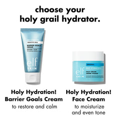 e.l.f. jar next to hand for scale showing portable, everyday moisturizer