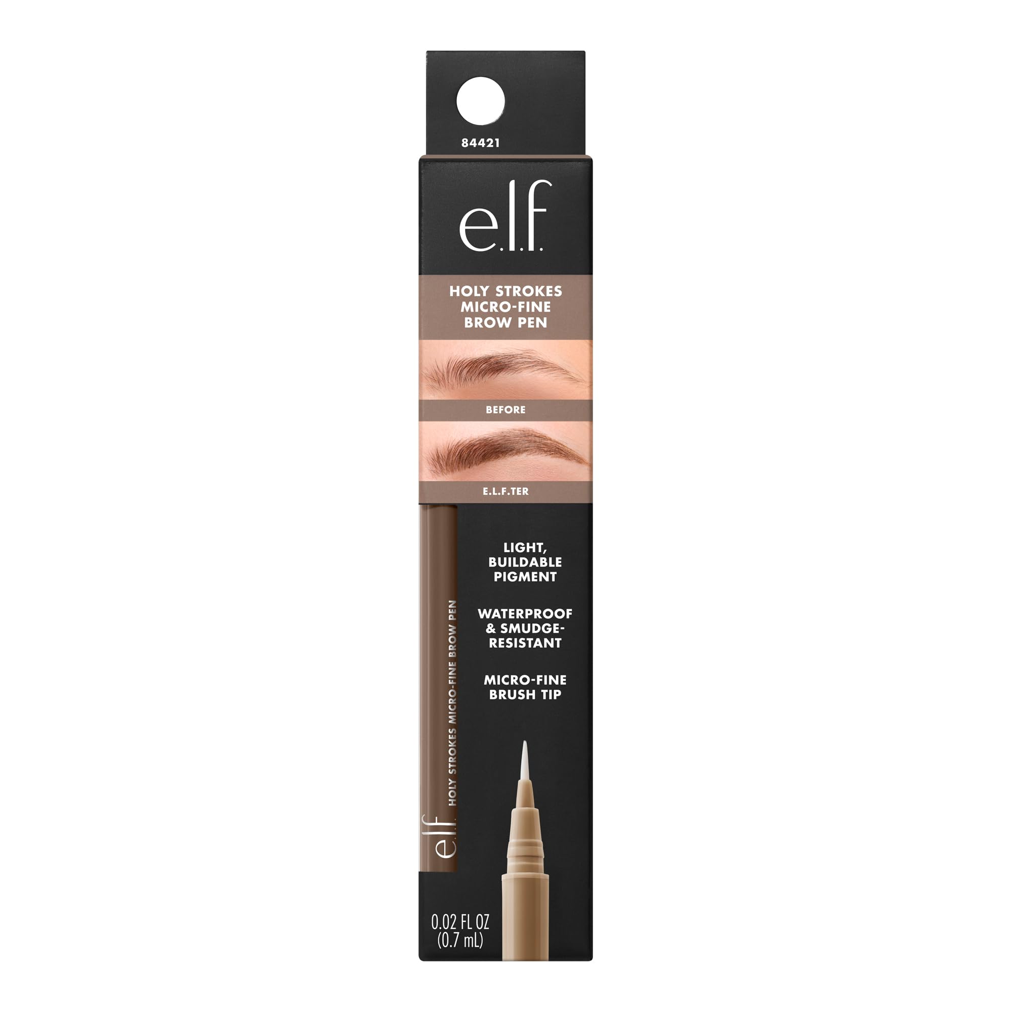 e.l.f. Holy Strokes on vanity in lifestyle shot highlighting everyday use benefit