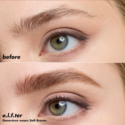 e.l.f. Holy Strokes micro-fine tip close-up for precise hair-like strokes benefit