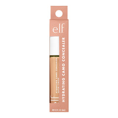 e.l.f. concealer with complexion brush and packaging, tools for precise application