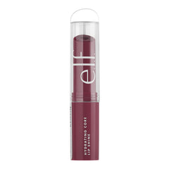 e.l.f. size comparison beside a lipstick showing travel-friendly, pocket-ready design