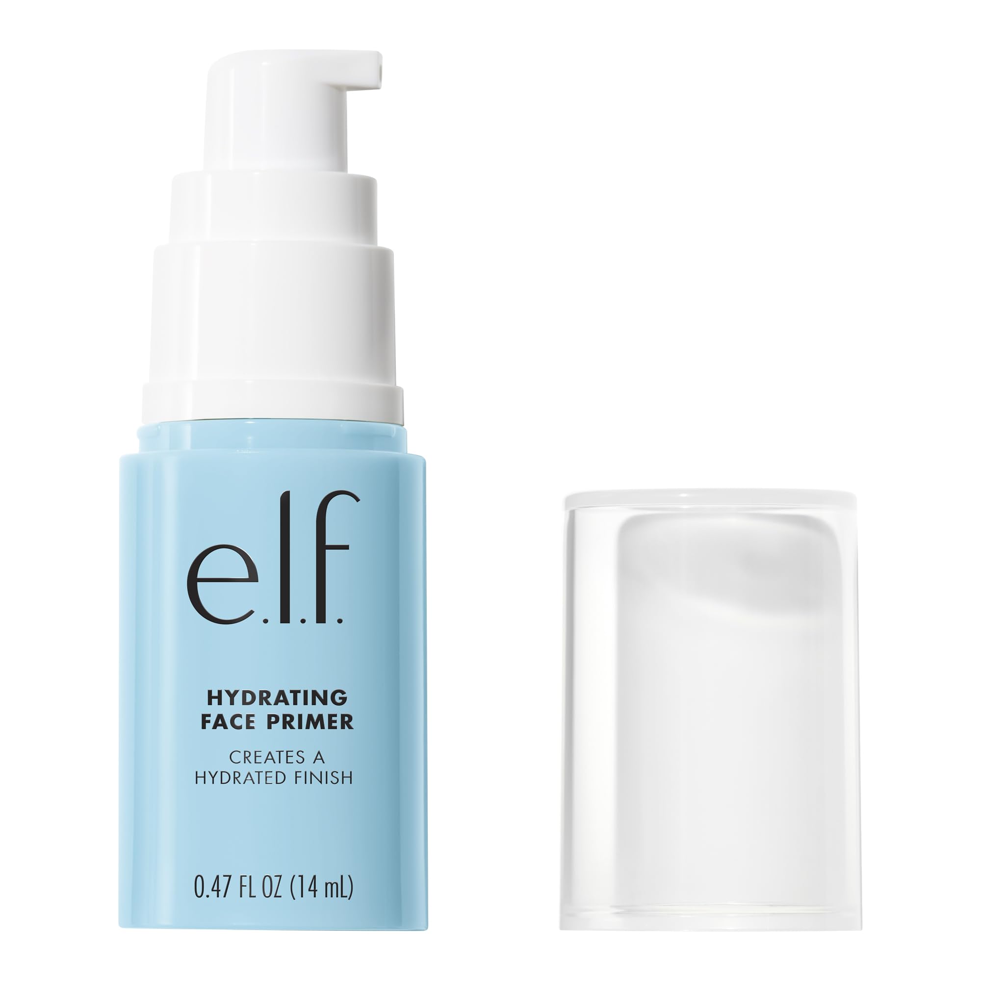 e.l.f. primer applied on skin demonstrating immediate smoothing and pore-blurring effect