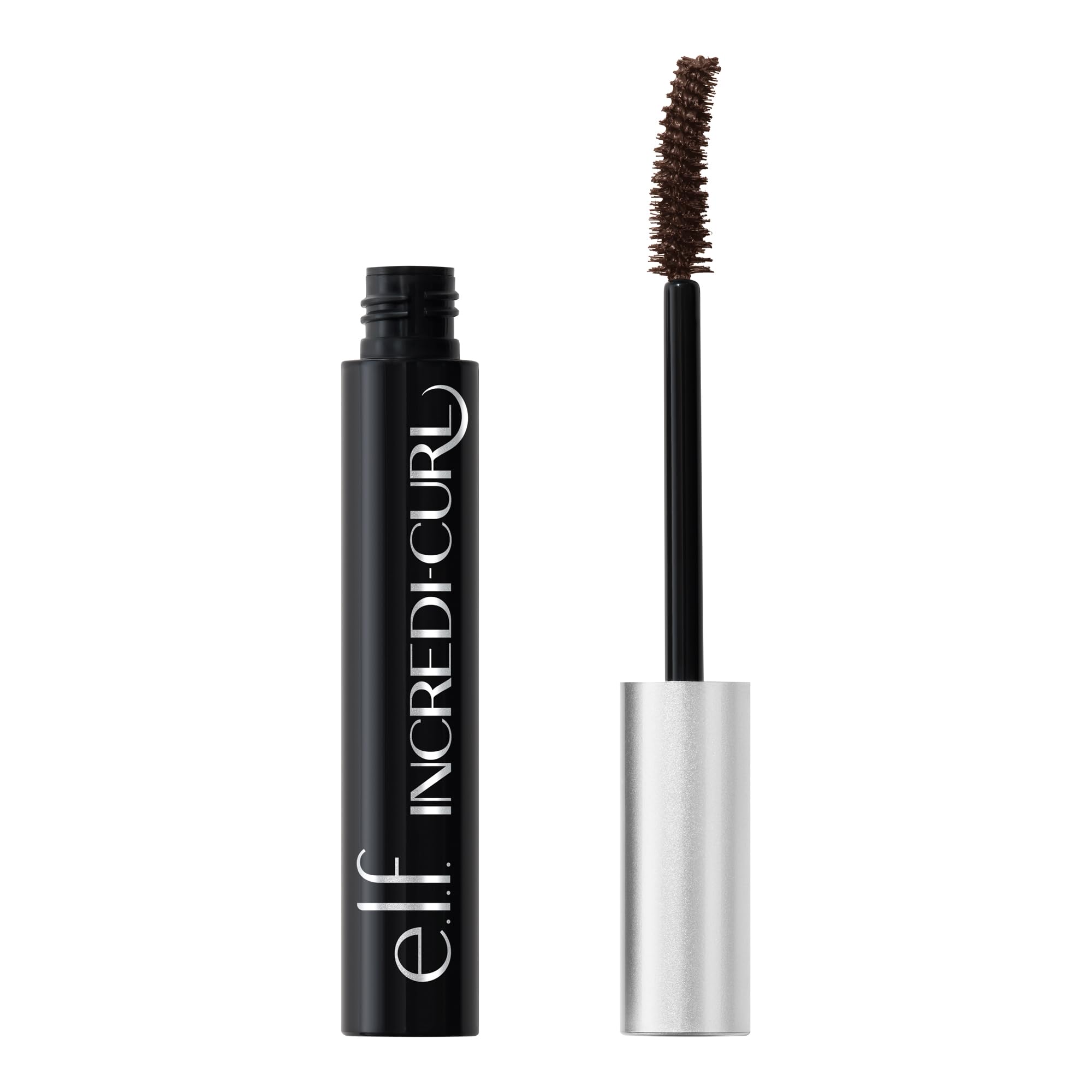 e.l.f. Incredi-Curl front packaging showing product and shade for easy identification and appeal