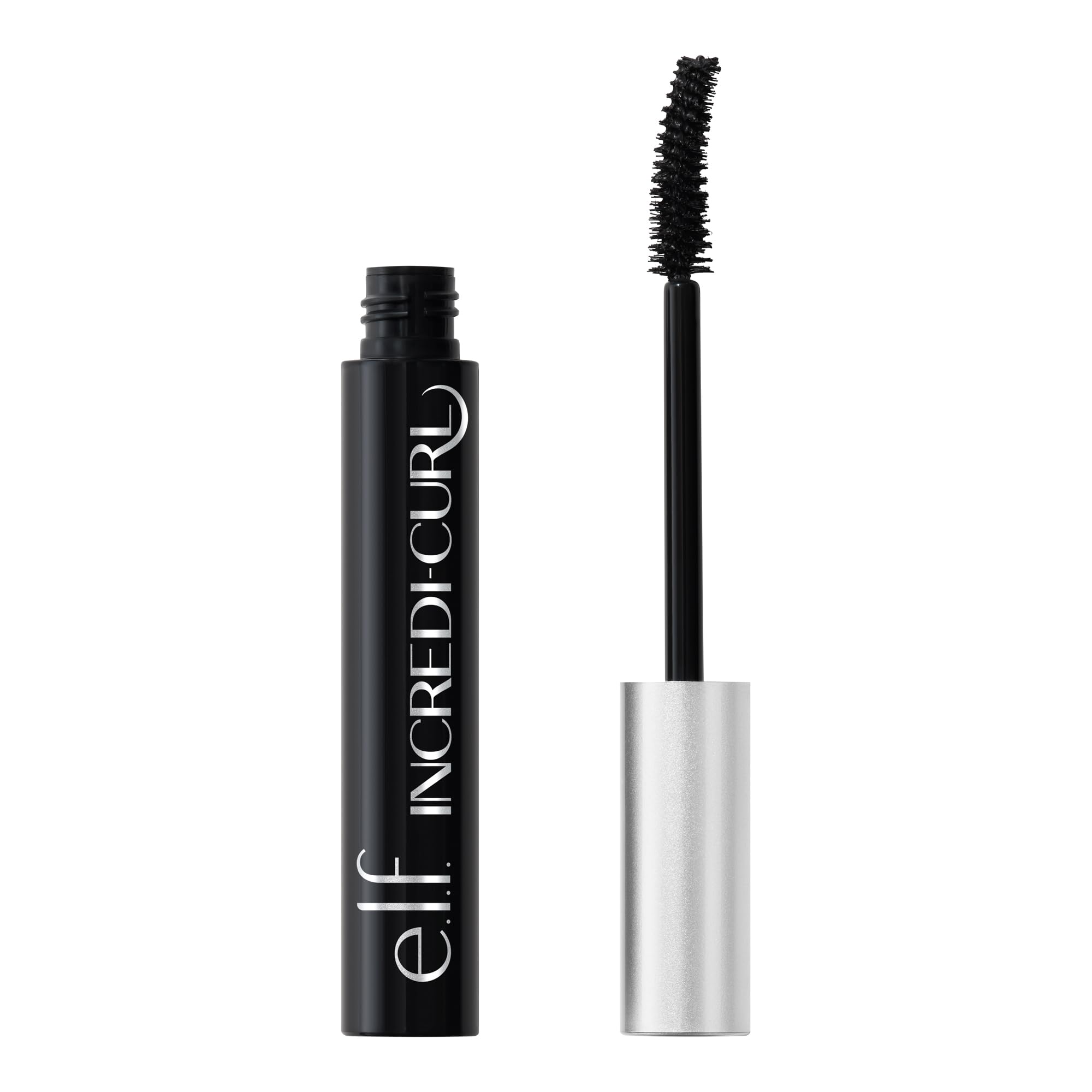 e.l.f. front packaging showing sleek tube and pitch black shade benefit bold look
