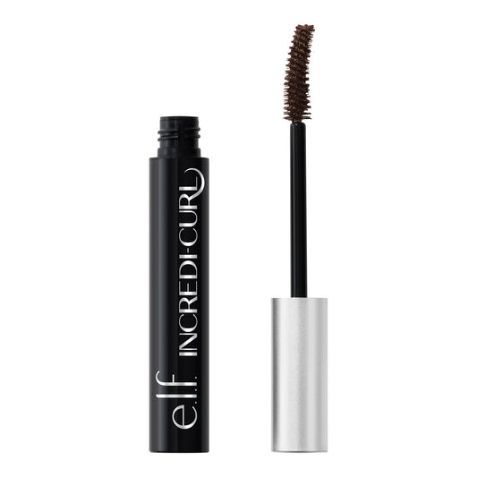 e.l.f. Incredi-Curl front packaging showing product and shade for easy identification and appeal