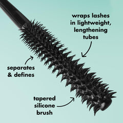 e.l.f. before-and-after lashes showing visible extension and natural finish