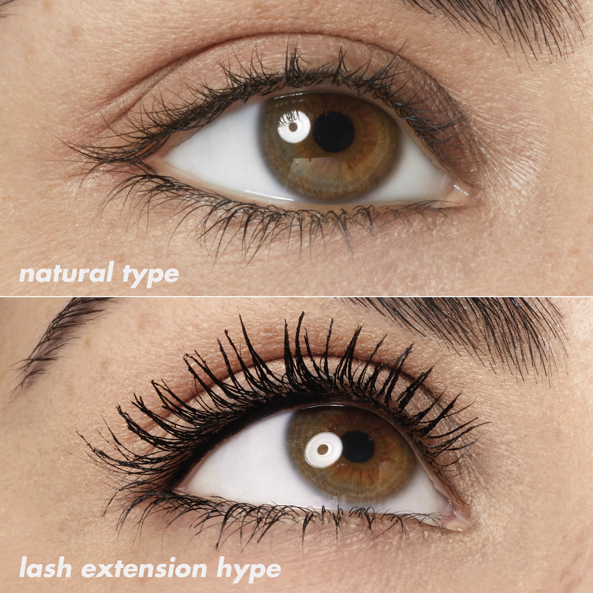 e.l.f. mascara size next to coin to show compact travel-friendly scale