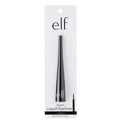 e.l.f. single charcoal stroke on skin showing rich pigment payoff and buildability