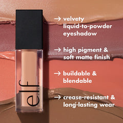 e.l.f. wand applicator close-up showing precise tip for controlled application
