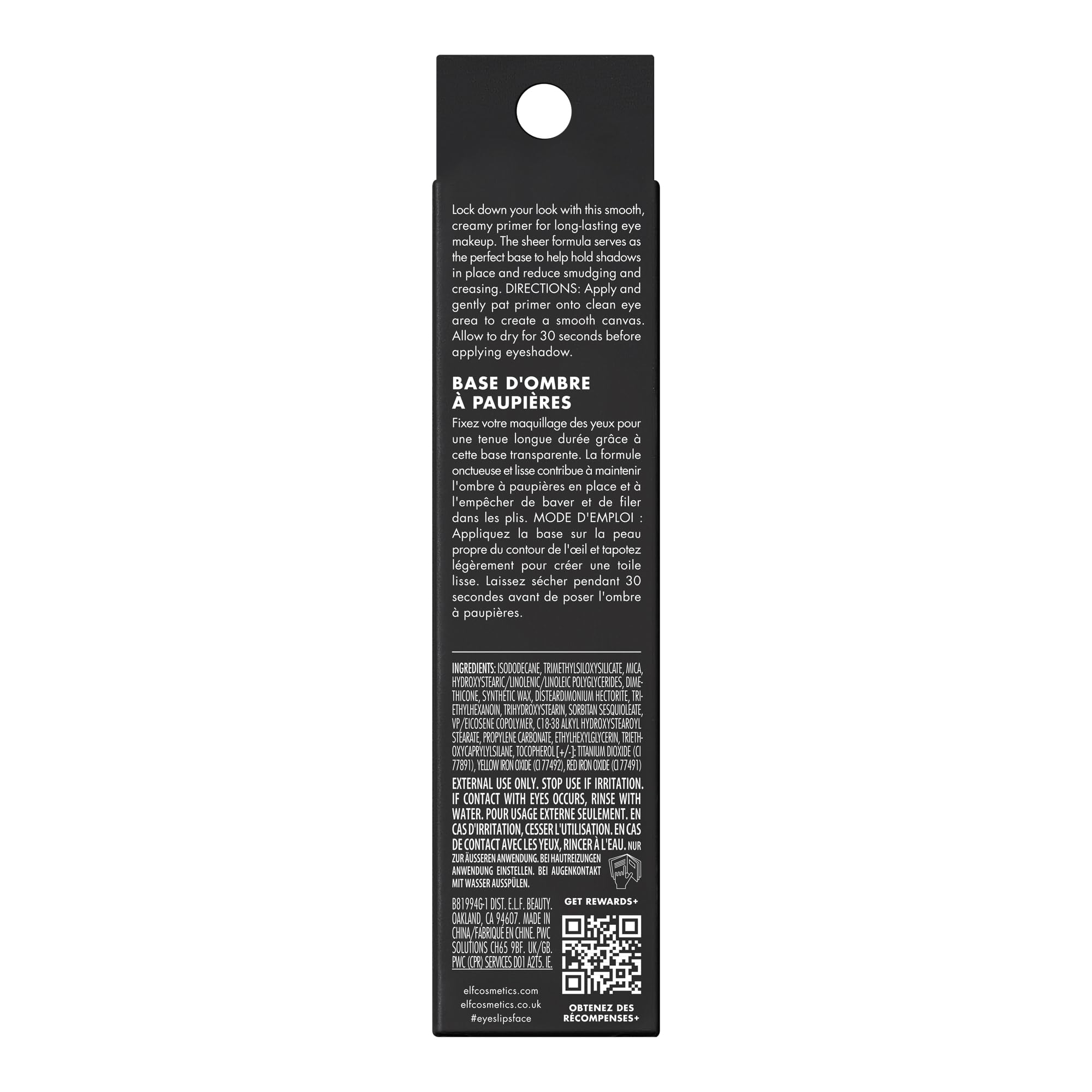 e.l.f. Lock It Down primer inside makeup bag lifestyle shot for daily convenience