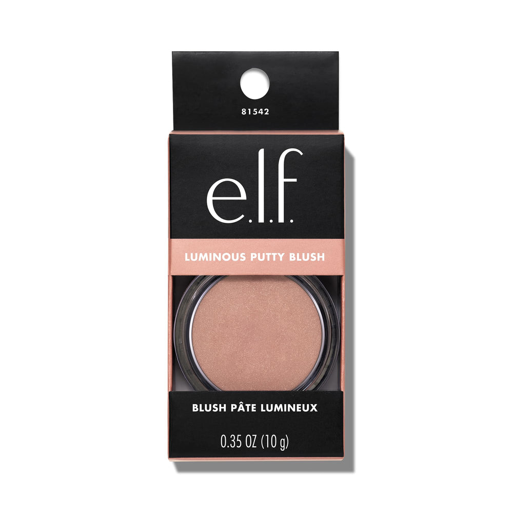 e.l.f. packaging label close-up highlighting ingredients and vegan certification benefit