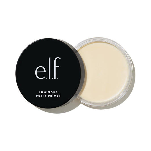 e.l.f. front jar view showing sleek packaging and clear product branding benefit: easy identification