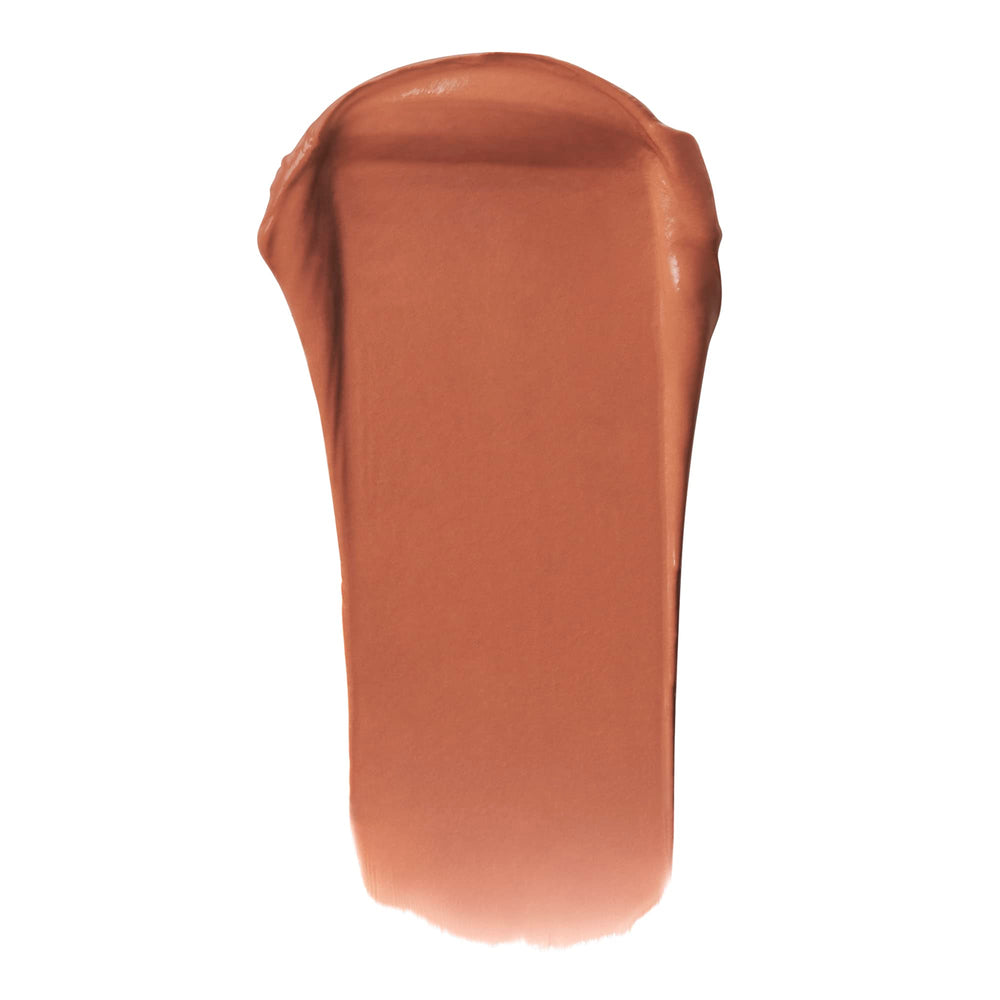 e.l.f. close-up of lipstick bullet texture revealing creamy satin glide and rich payoff