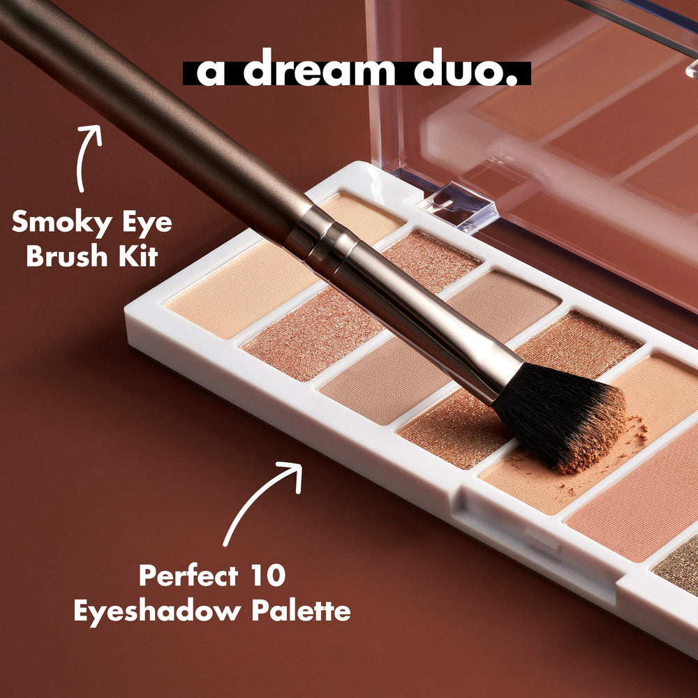 e.l.f. close-up of powder texture showing creamy finish and smooth application