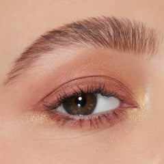 e.l.f. model wearing palette colors demonstrating wearable vibrant look