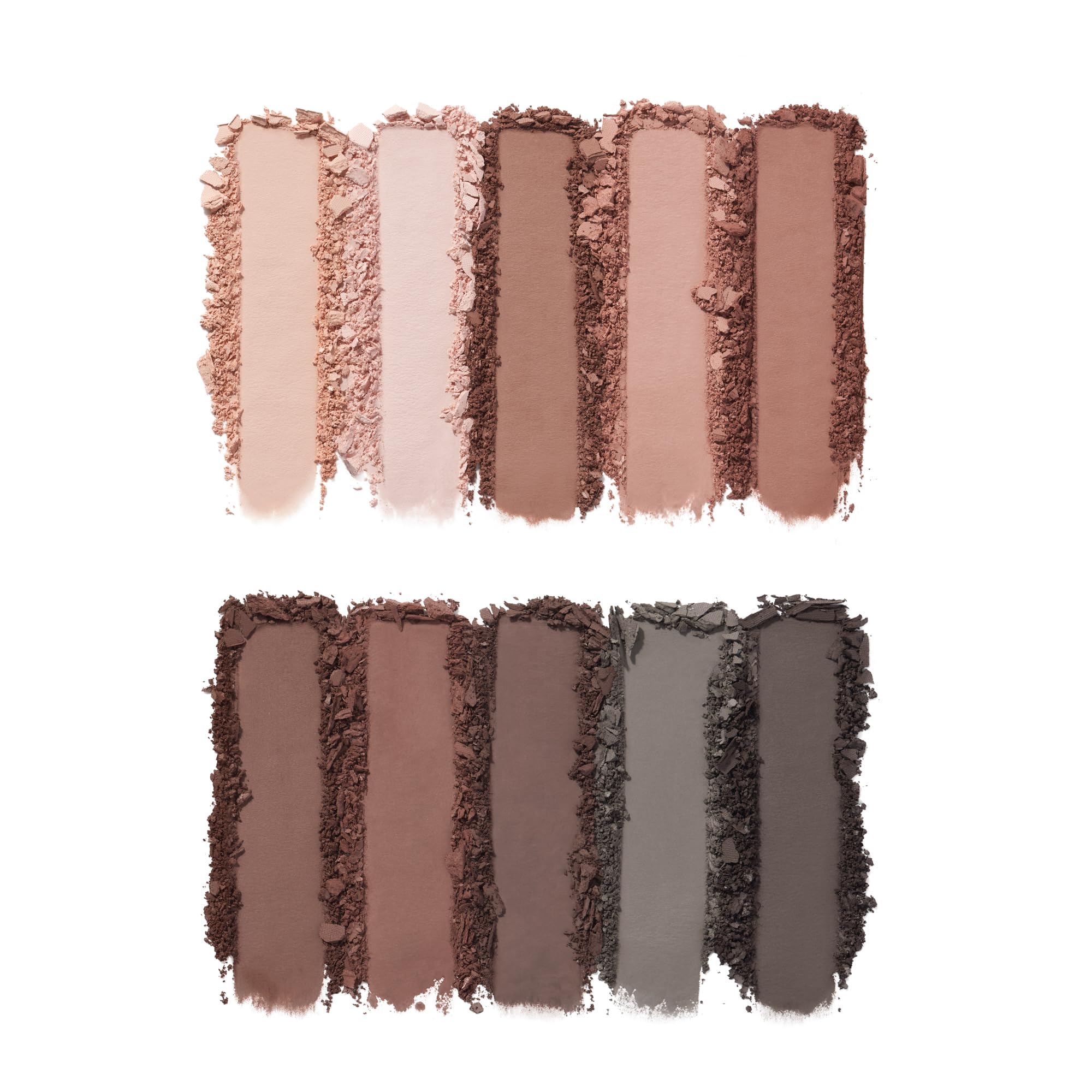 e.l.f. close-up of individual shade pans highlighting smooth, blendable formula
