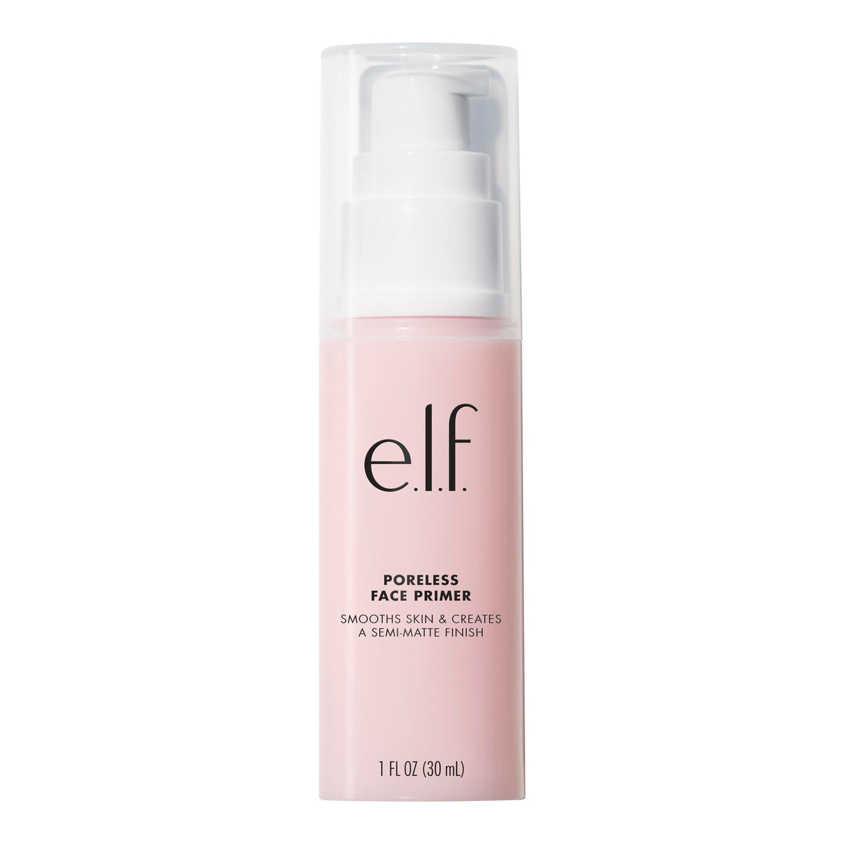 e.l.f. poreless primer front packaging showing bottle benefit