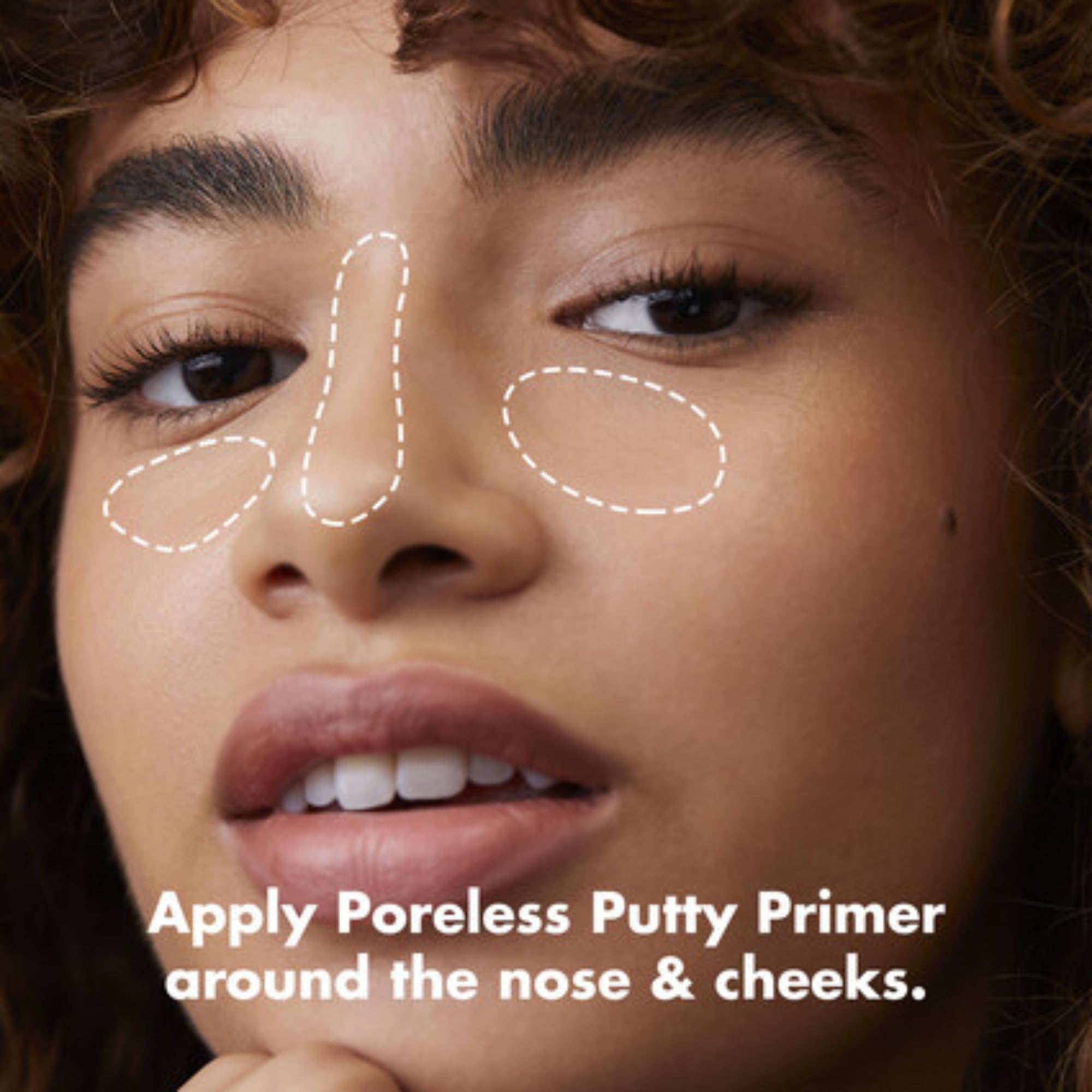 e.l.f. poreless putty primer next to ruler showing 2 fl oz size for value perception