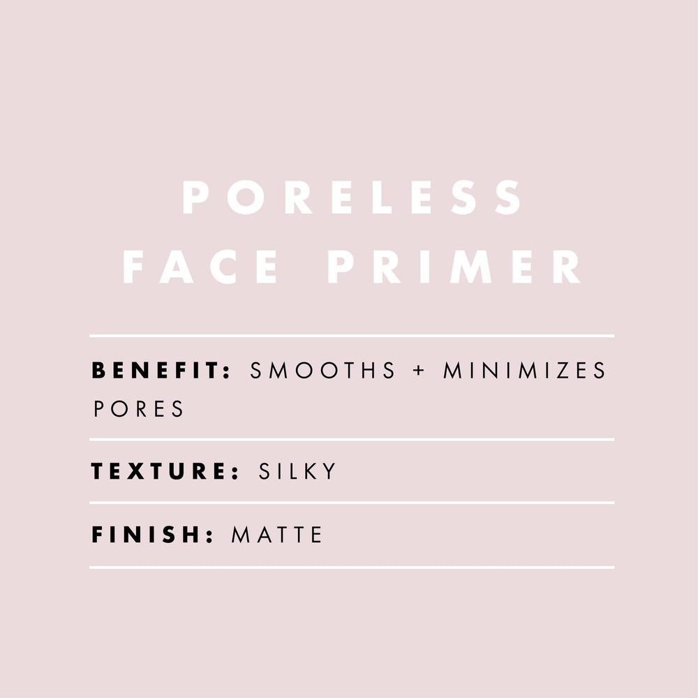 e.l.f. poreless texture closeup demonstrating smooth, matte finish for easy blending