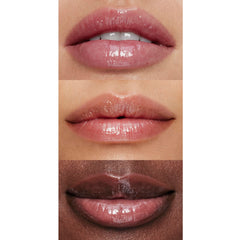e.l.f. applying on lips demonstrating cooling tingle and fuller appearance