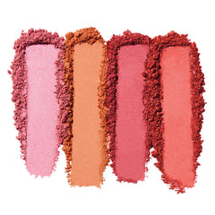 e.l.f. close-up of blush pans revealing smooth pigment for easy blending