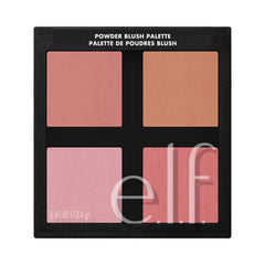 e.l.f. powder swatch texture displaying high-pigment payoff and blendability
