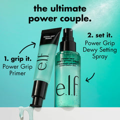 e.l.f. bottle held in hand to show size and portability for travel