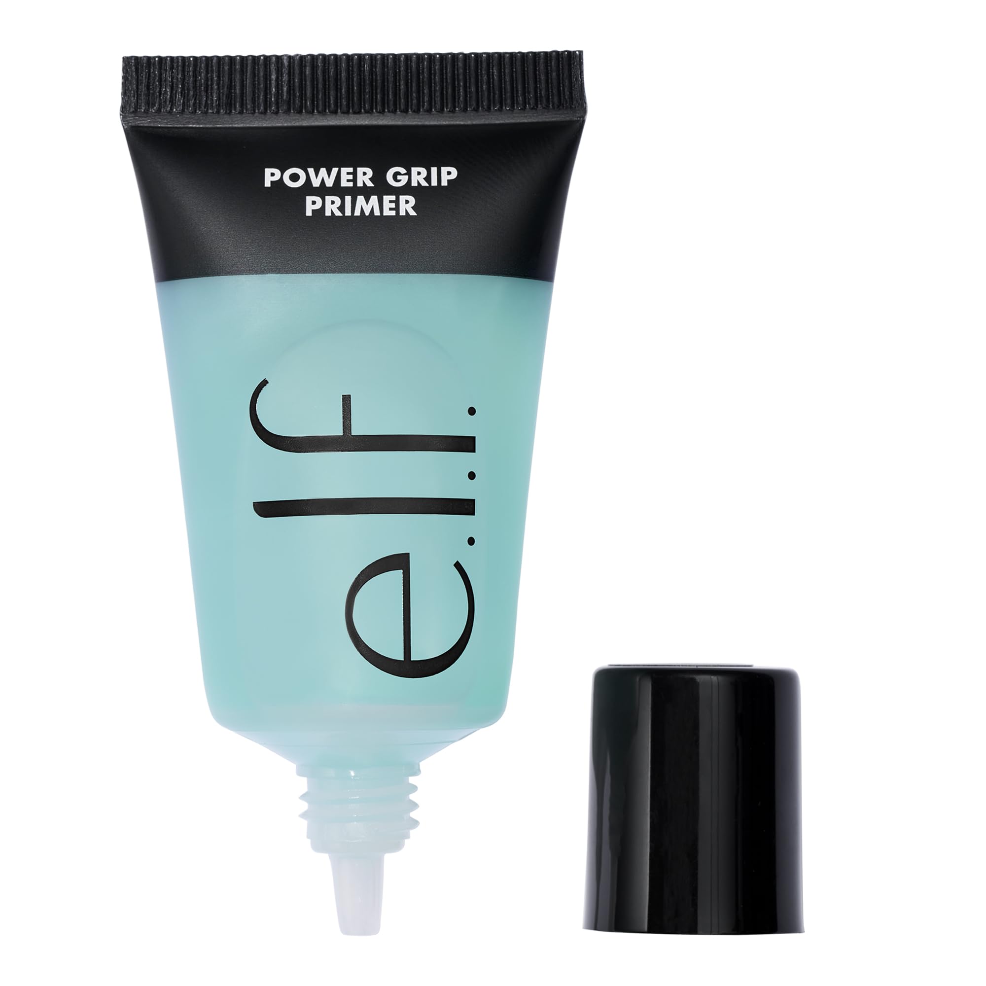 e.l.f. Power Grip Primer Mini front tube shows compact travel-ready design and convenience