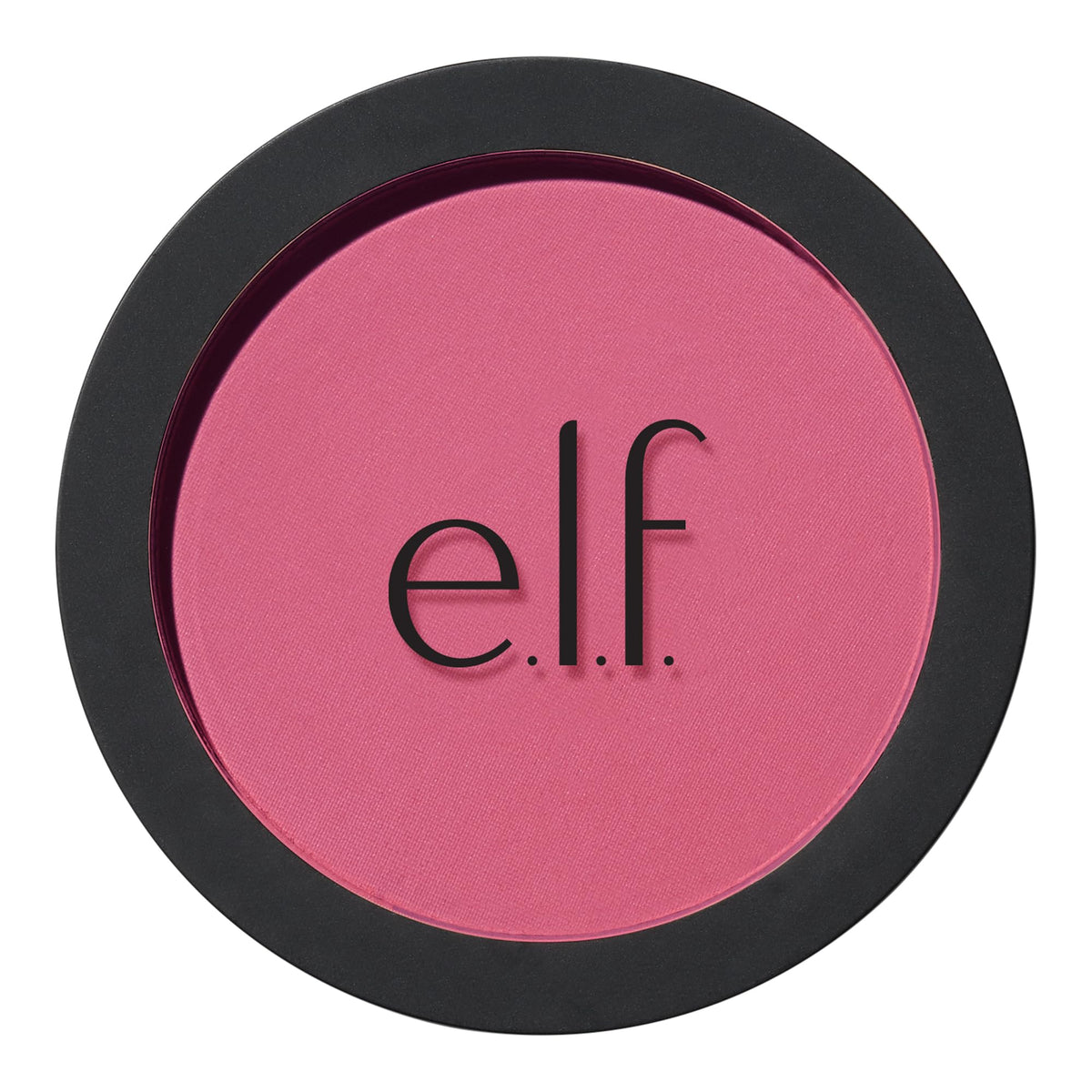 e.l.f. front packaging with compact closed showing sleek design and travel convenience