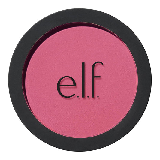 e.l.f. front packaging with compact closed showing sleek design and travel convenience