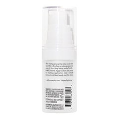e.l.f. primer on bathroom vanity in lifestyle setting for daily routine